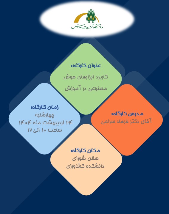 دومین کارگاه کاربرد هوش مصنوعی در آموزش برگزار می شود
