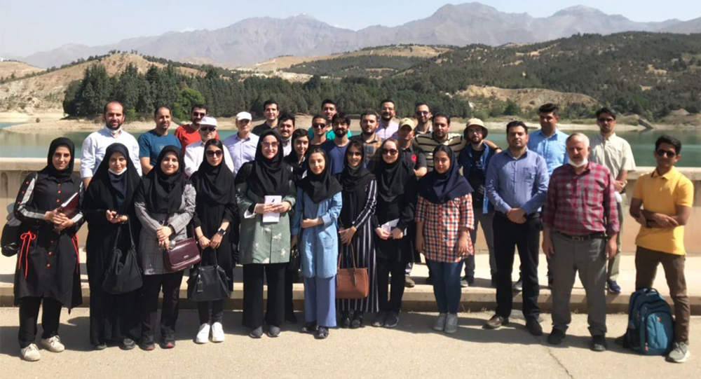 بازدید اعضای انجمن علمی دانشجویی مهندسی عمران دانشگاه تربیت ‌مدرس از سد لتیان