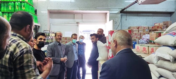 بازدید سرزده رییس دانشگاه از آشپزخانه پردیس مرکزی